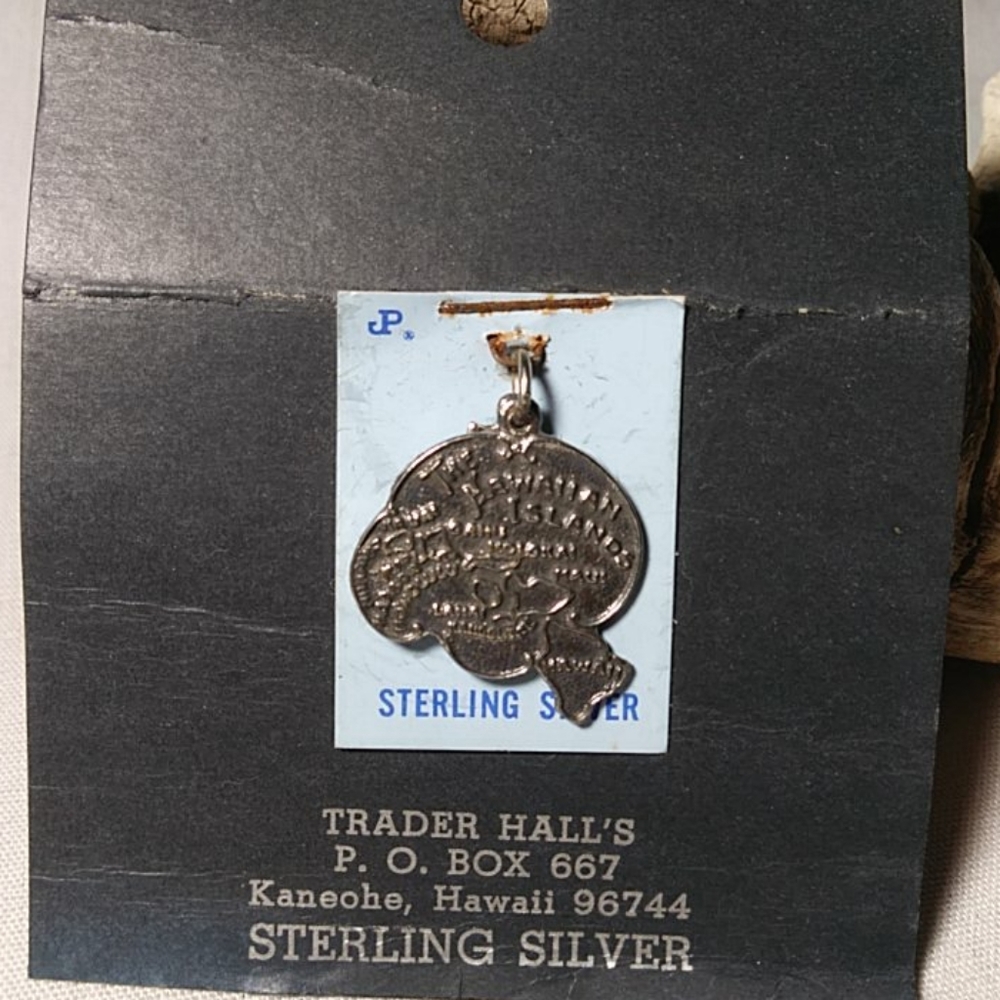 Hawaiian Islands Sterling Silver Charm